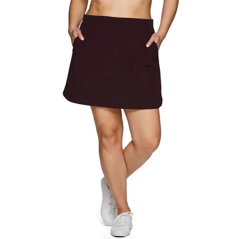 ✨ Athletic Woven Skort With Attached Bike Short✨